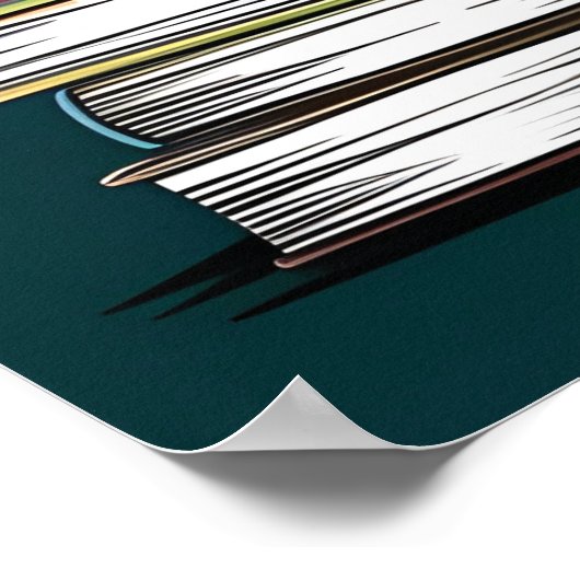 "Ich streite nicht, nur erklären" Spaß Owl Cartoon Poster (Ecke)