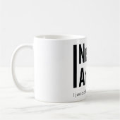 Ich streite nie kaffeetasse (Links)