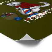 Ich Strick, weil ich nicht aufhören kann Poster (Ecke)