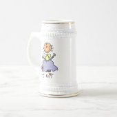 Ich stricke bierglas (Vorderseite Links)