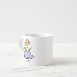 Ich stricke espressotasse
