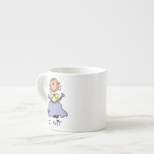 Ich stricke espressotasse (Vorderseite Links)