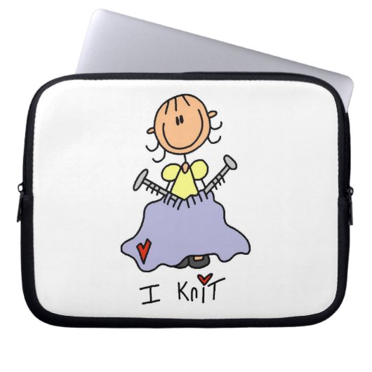 Ich stricke laptopschutzhülle (Vorderseite)