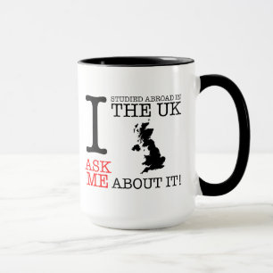Ich studierte im Ausland in der BRITISCHEN Tasse! Tasse