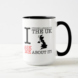 Ich studierte im Ausland in der BRITISCHEN Tasse! Tasse