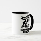 Ich stürbe nicht ab, ich mache zufällige Gravitati Tasse (VorderseiteRechts)