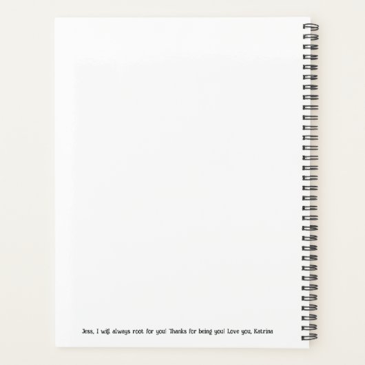 Ich stürme für deinen Planer (Rückseite)