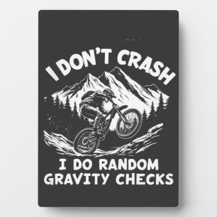 Ich stürze nicht ab, ich mache zufällige Gravity-K Fotoplatte
