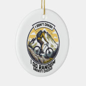 Ich stürze nicht ab, ich mache zufällige Gravity K Keramik Ornament (Rechts)