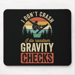 Ich stürze nicht ab, ich mache zufällige Gravity K Mousepad