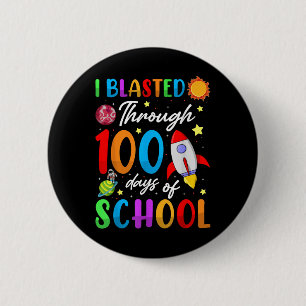 Ich stürzte durch 100 Schultage 100-Tage-Tee Button