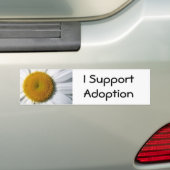 Ich stütze Adoptions-Autoaufkleber Autoaufkleber (Auf Auto)