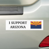Ich stütze Arizona Autoaufkleber (Auf Auto)