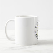 Ich stütze CJ Tassen-Weiß Kaffeetasse (Links)