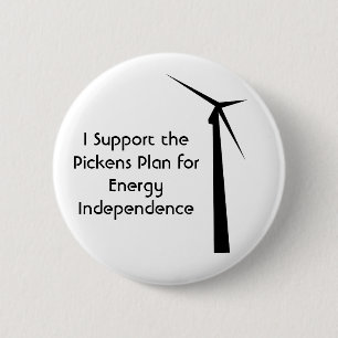 Ich stütze das Pickens Plan-Button Button