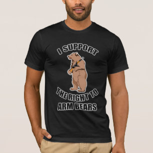 Ich stütze das Recht, Bärn-T - Shirt zu bewaffne