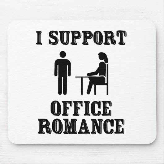 Ich stütze das Romance Büro Mousepad (Vorne)