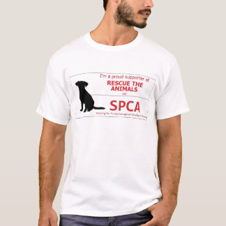 "Ich stütze das SPCA… " T-Shirt