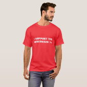 Ich stütze das Wisconsin 14 T-Shirt (Vorne ganz)