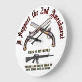 Ich stütze die 2. Änderung Große Wanduhr (Winkel)