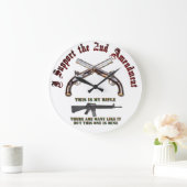 Ich stütze die 2. Änderung Große Wanduhr (Zuhause)