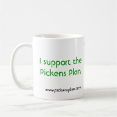 Ich stütze die Pickens Plan-Tasse Kaffeetasse (Links)