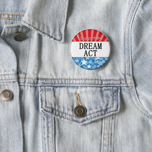 Ich stütze die TRAUMtat Button (Beispiel)