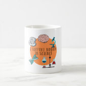 "Ich stütze Frauen in der Wissenschaft" Tasse (Mittel)