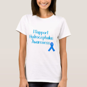 Ich stütze Hydrocephalus-Bewusstsein T-Shirt
