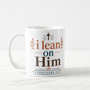 Ich stütze mich auf ihn Klassischer christlicher G Kaffeetasse