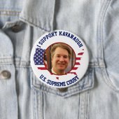 Ich stütze Richter Kavanaugh amerikanische USA Button (Beispiel)