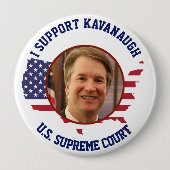 Ich stütze Richter Kavanaugh amerikanische USA Button (Vorderseite)