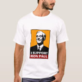Ich stütze Ron Paul - 1 T-Shirt (Vorderseite)