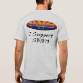Ich stütze SB1070 T-Shirt (Rückseite)