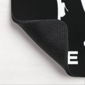 Ich stütze Single-Mama-Mausunterlage Mousepad (Ecke)