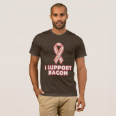 Ich stütze Speck T-Shirt (Vorne ganz)