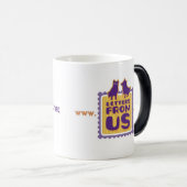 "Ich stütze Tierschutz-" Tasse (VorderseiteRechts)