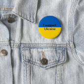 Ich stütze Ukraine Button (Beispiel)