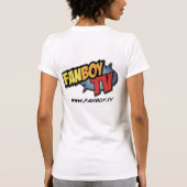 Ich Sub Fanboy Fernsehen T-Shirt (Rückseite)