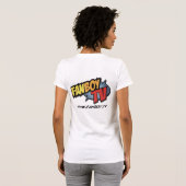Ich Sub Fanboy Fernsehen T-Shirt (Schwarz voll)