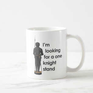 ICH SUCHE NACH EINEM KNIGHT STAND KAFFEETASSE