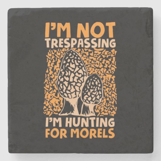 Ich suche nach Morels Steinuntersetzer (Vorderseite)