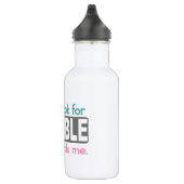 Ich suche nicht nach Ärger Trinkflasche (Rechts)