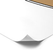 Ich surfe im Internet Poster (Ecke)