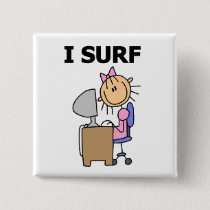 Ich surfe im Web Button