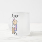 Ich surfe im Web Mattglastasse (Vorderseite Links)