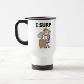Ich surfe im Web Reisebecher (Links)