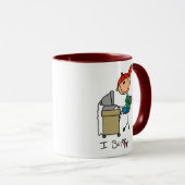 Ich surfe im Web Tasse (VorderseiteRechts)