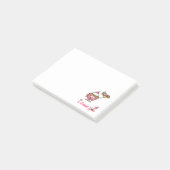 Ich süße dich mit einem Kuchen Post-it Klebezettel (angewinkelt)