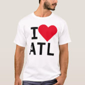 "Ich T - Shirt des Herzens ATL" (Vorderseite)